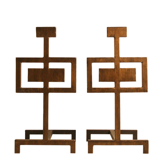 Metro Andirons
