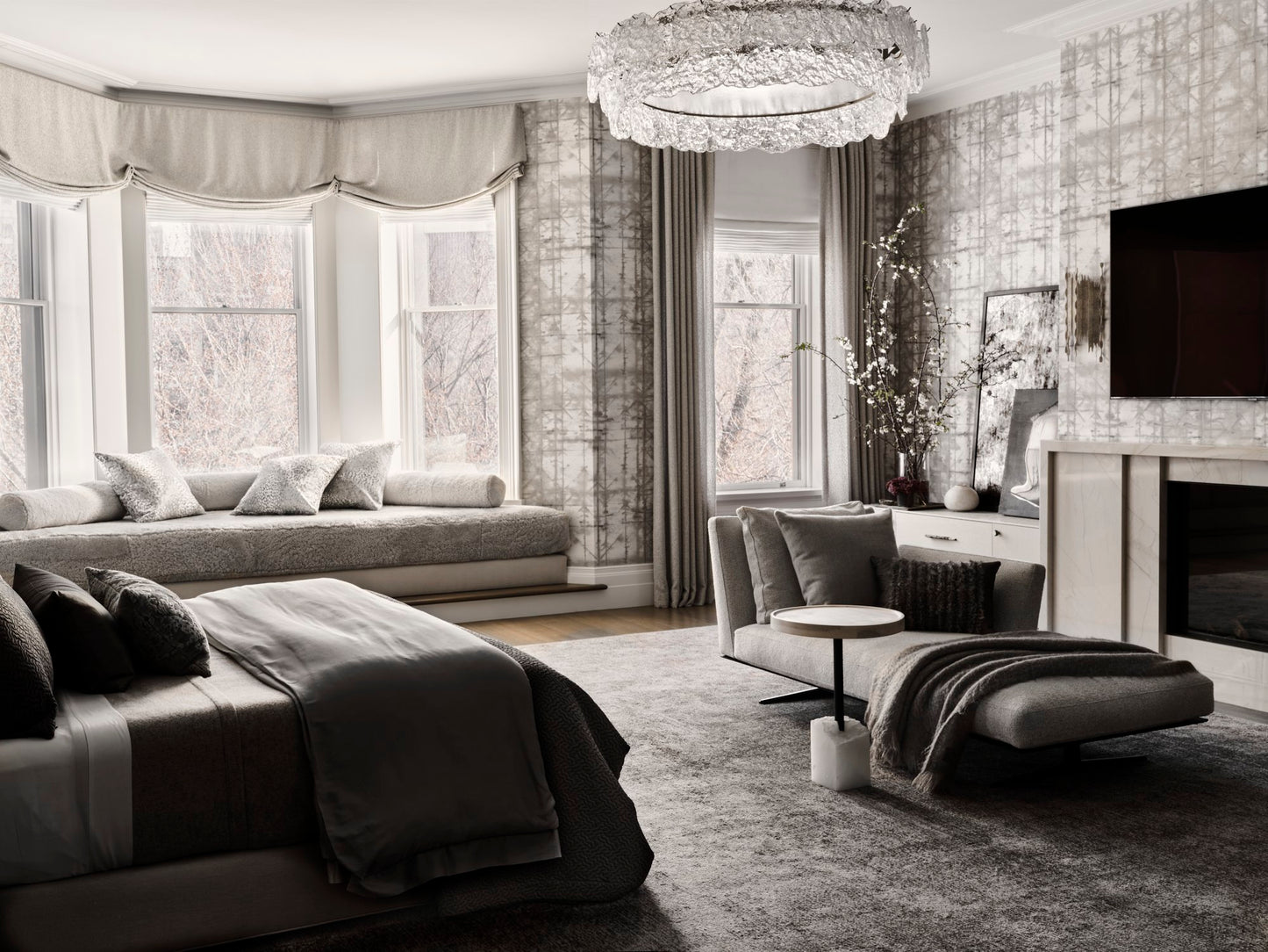 Rock Edge Chandelier