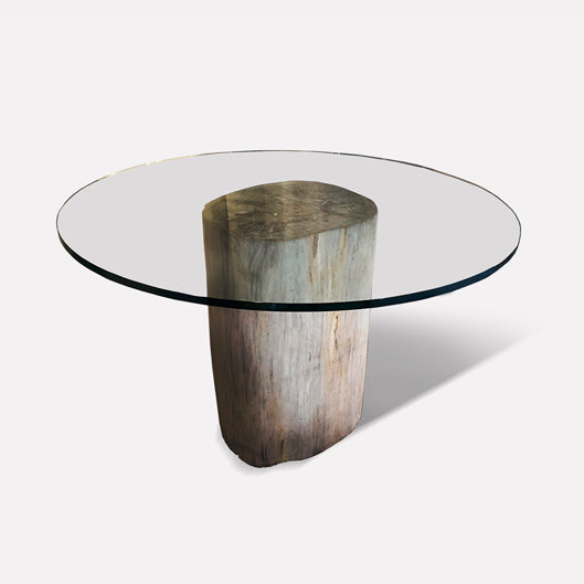 PETRA PILLAR Round Dining Table