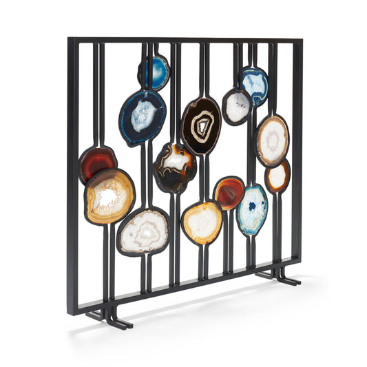 Pietra Santa Fire Screen