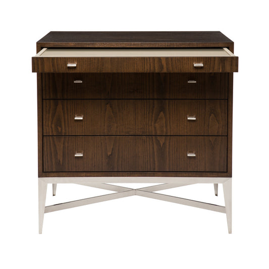 Plateau Nightstand 4-Drawer
