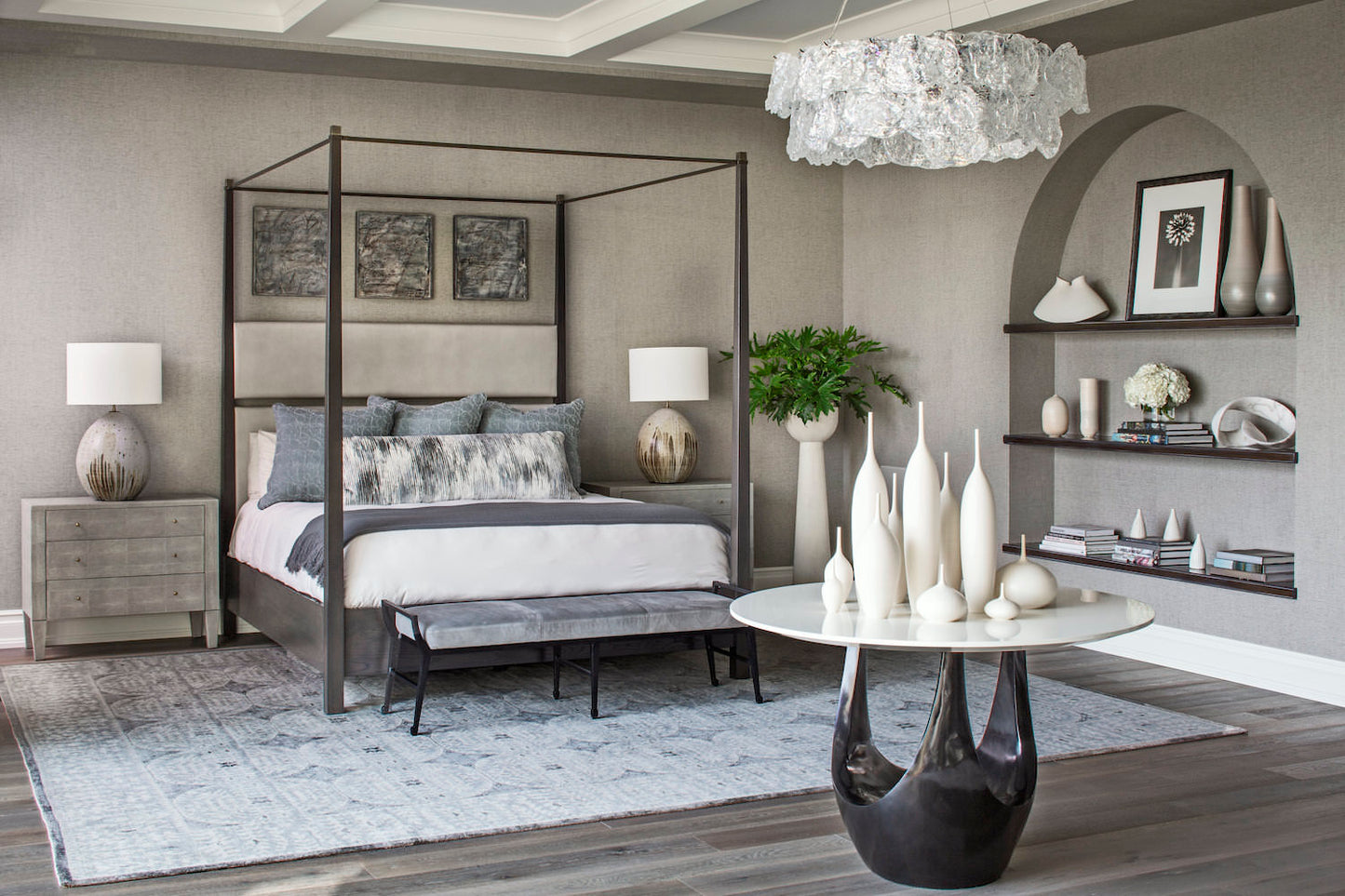 Rock Edge Chandelier