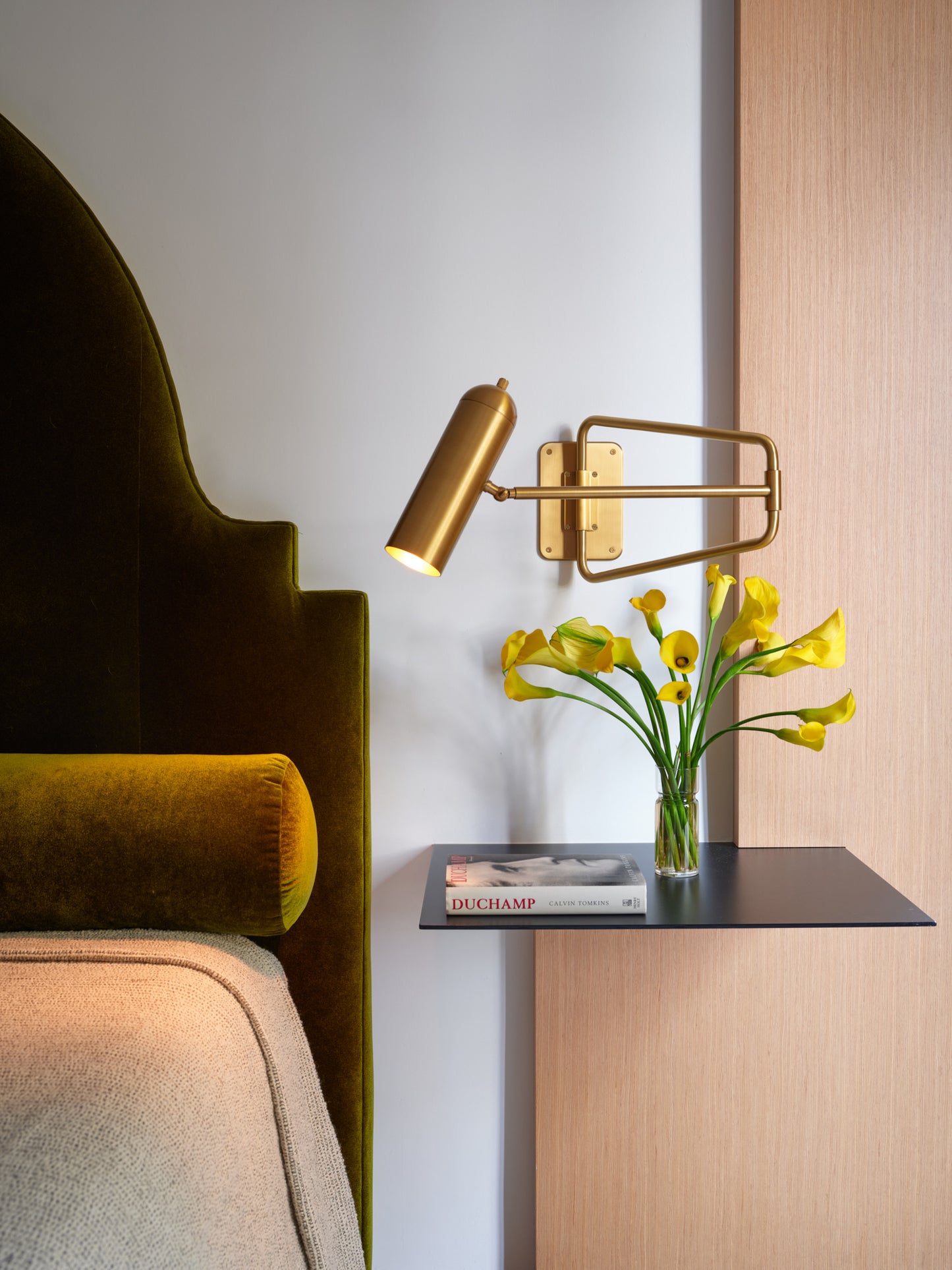 Mallet Swing Arm Sconce