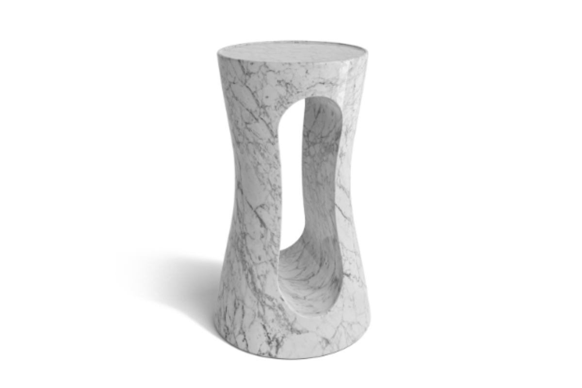 Cove Side Table (Marble)