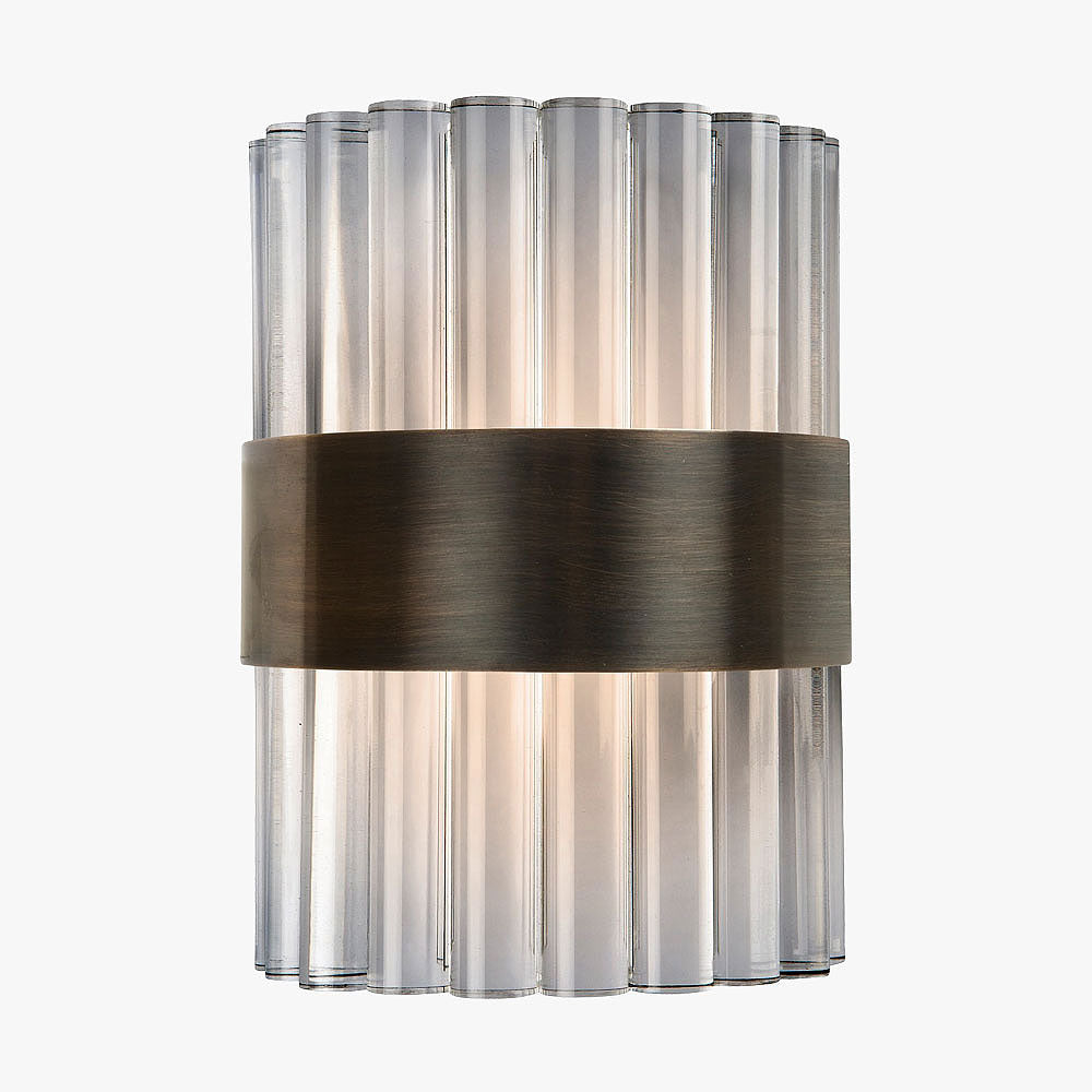 Curzon Street Wall Light in Clear