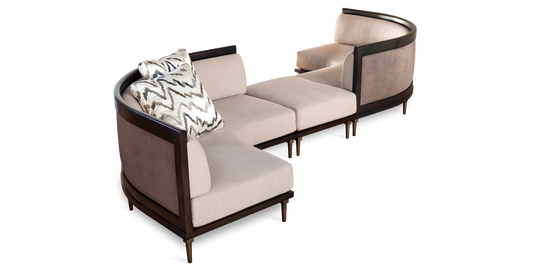 Chambord Curved Sectional + Sofa