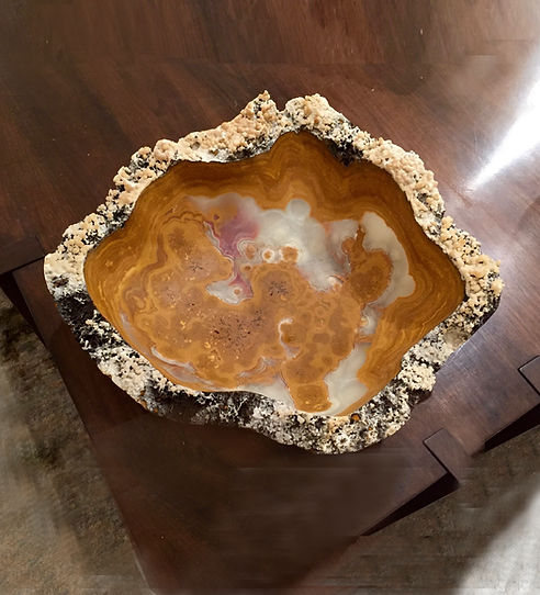Onyx Bowl with Living Edge