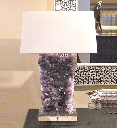Amethyst Lamp