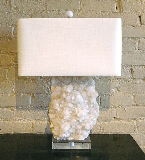 Apophylite Lamp