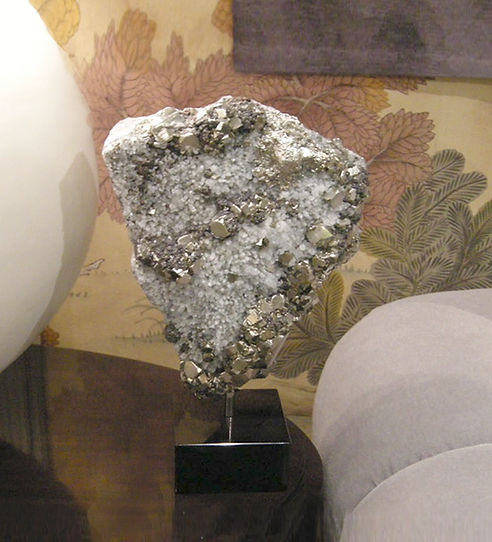 Pyrite and Quartz