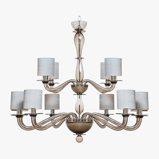 Disc Chandelier Two Tier