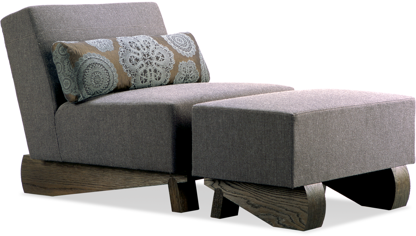 Karibu Chair + Ottoman