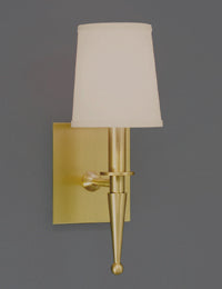 Satin Brass Small Michelle Sconce