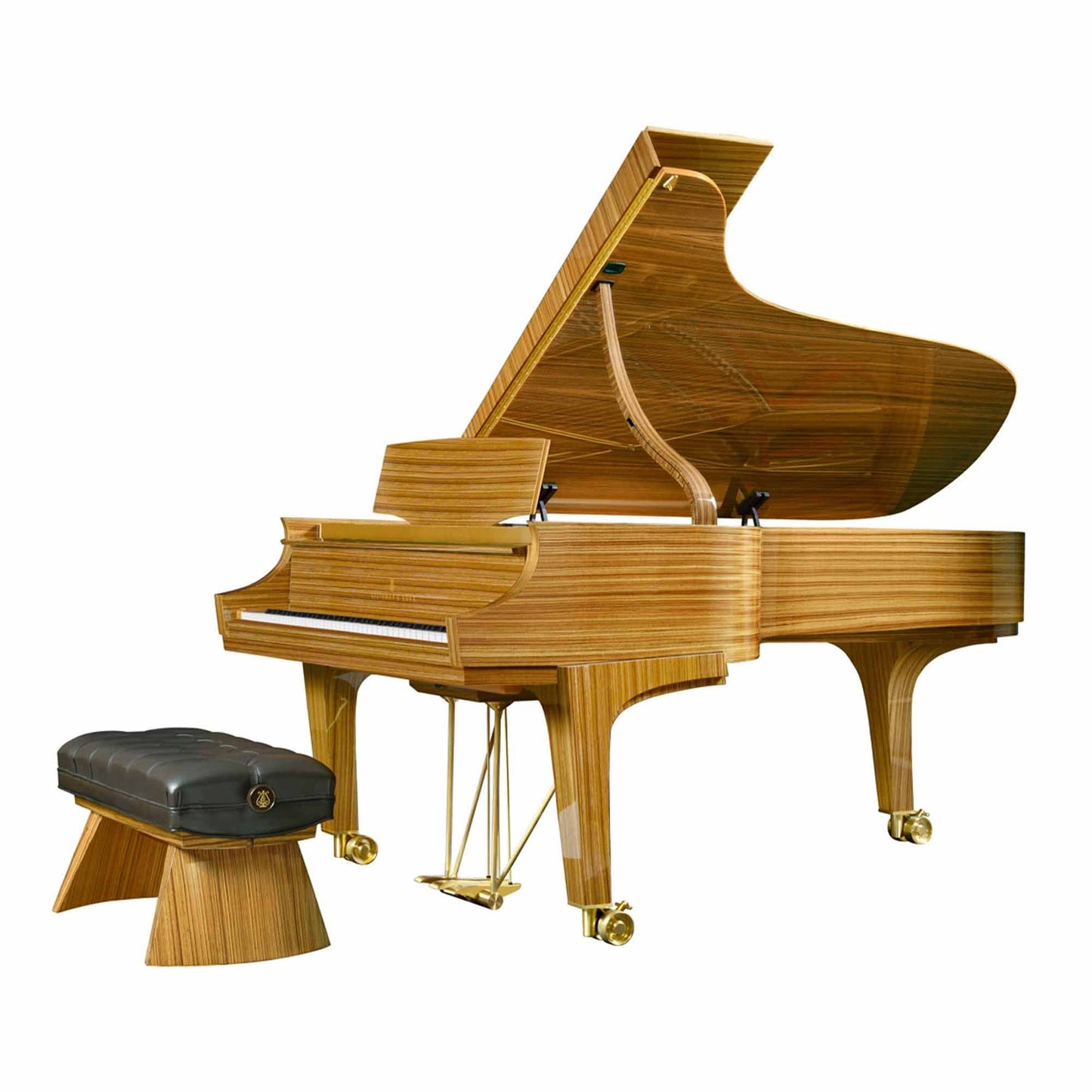 The Zebrawood Grand Concert ‘B’ Piano