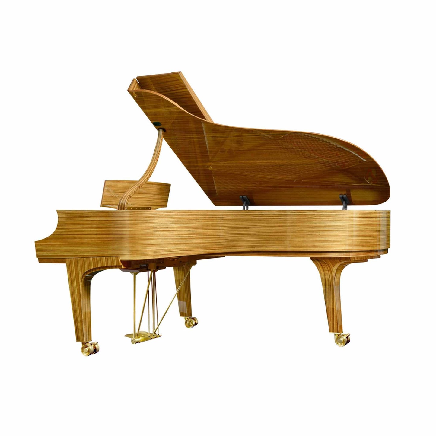 The Zebrawood Grand Concert ‘B’ Piano