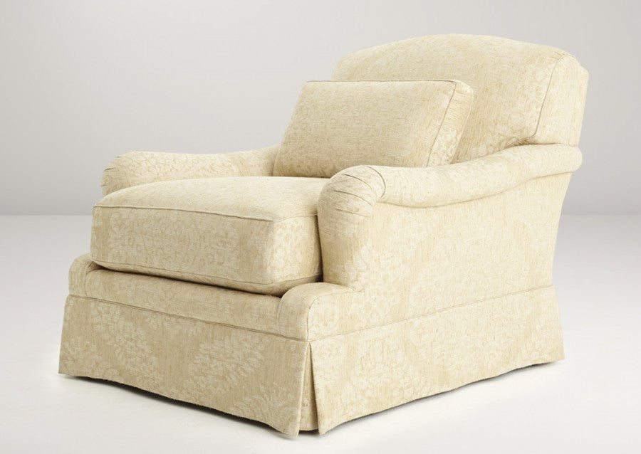 Madison Avenue skirted lounge chair