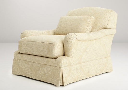 Madison Avenue skirted lounge chair