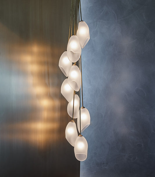 Moon Orchid - Cascading Chandelier