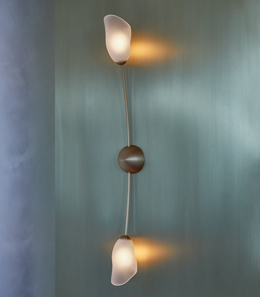 Moon Orchid - Crest Sconce