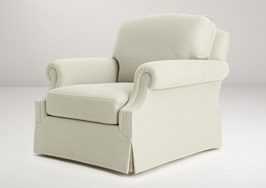 St. Andrew skirted lounge chair