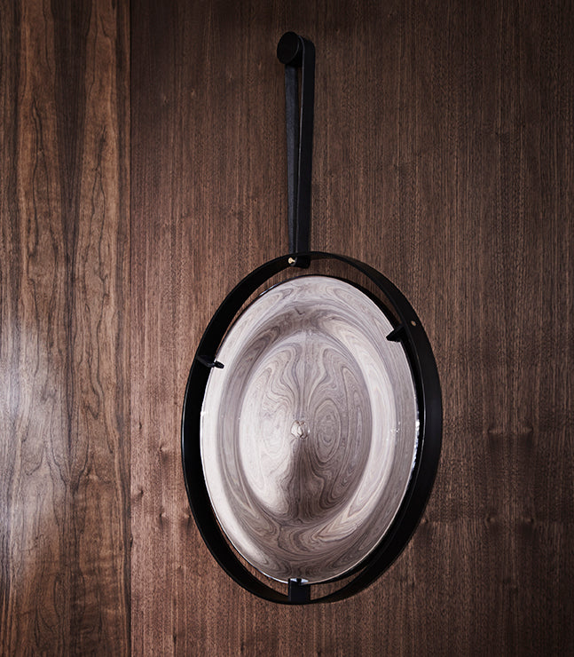 Straight Strap Rippled Mirror