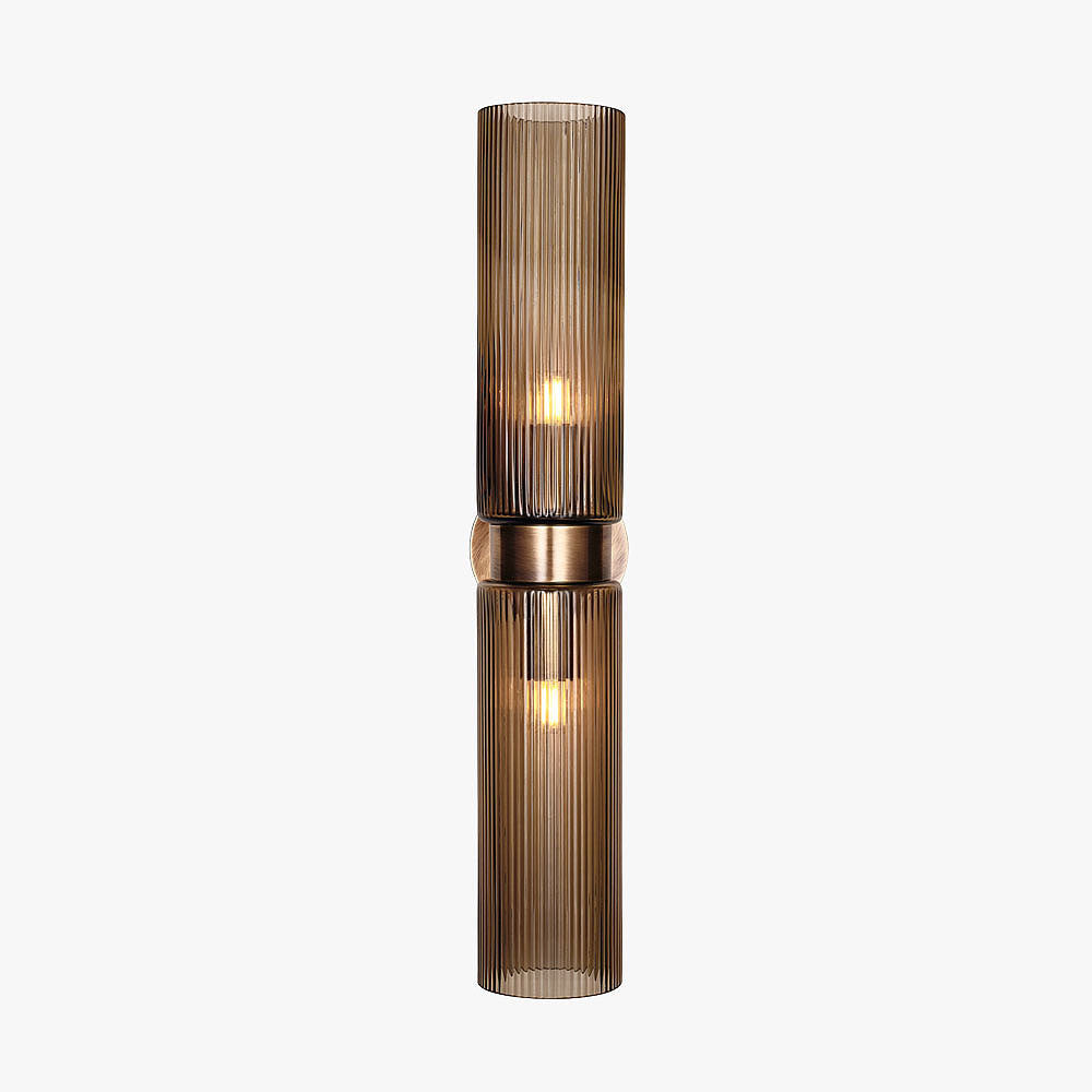 Zeus Wall Light in Smoke Murano Glass