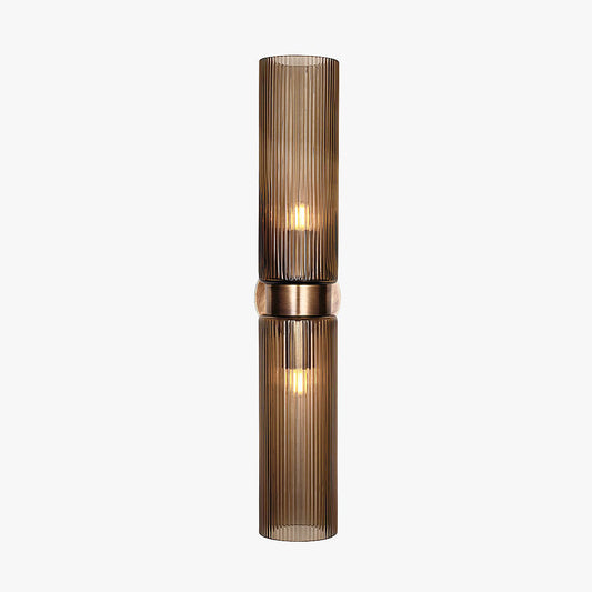 Zeus Wall Light in Smoke Murano Glass
